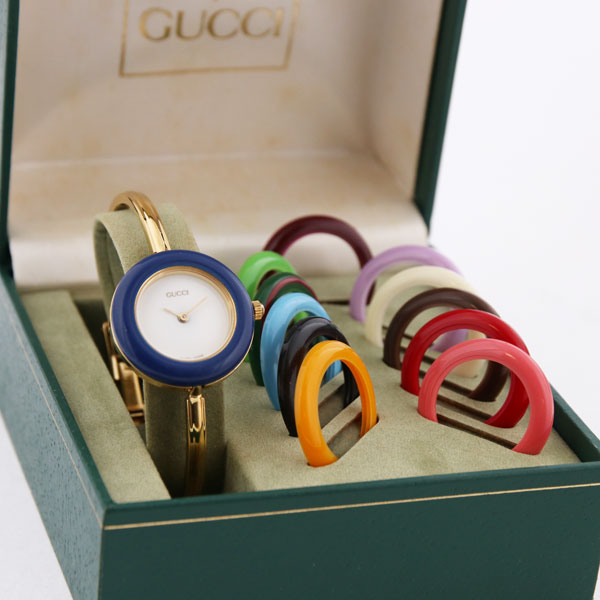 グッチ　チェンジベゼル　箱付き 新潟店】ヴィンテージウォッチ GUCCI チェンジベゼルのご紹介 - チック