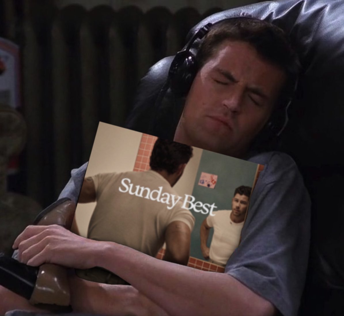 How I'll be sleeping tonight after listening to Sunday Best <a href="/nickjonas/">Nick Jonas</a>: