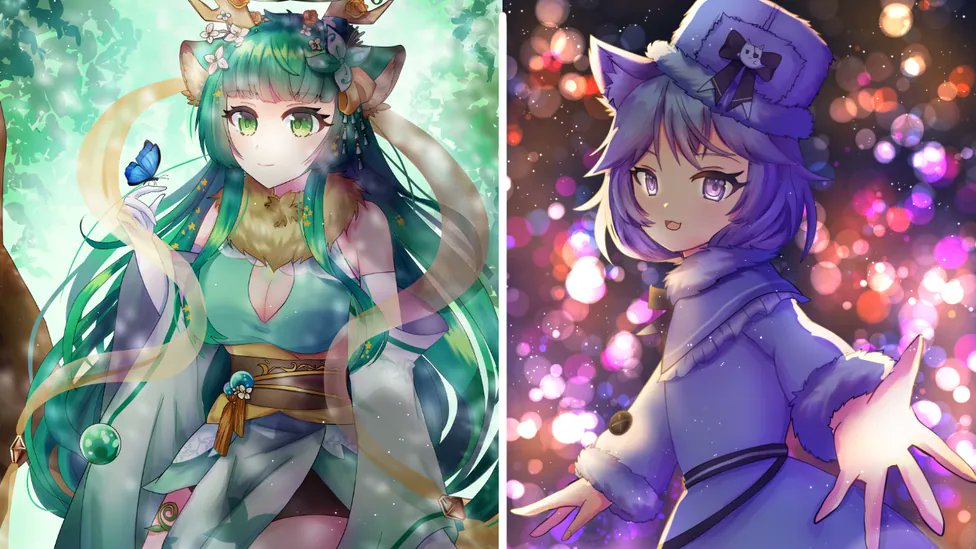 Arisa Raine🌠🪽 Illustrator VGen Comm tweet media