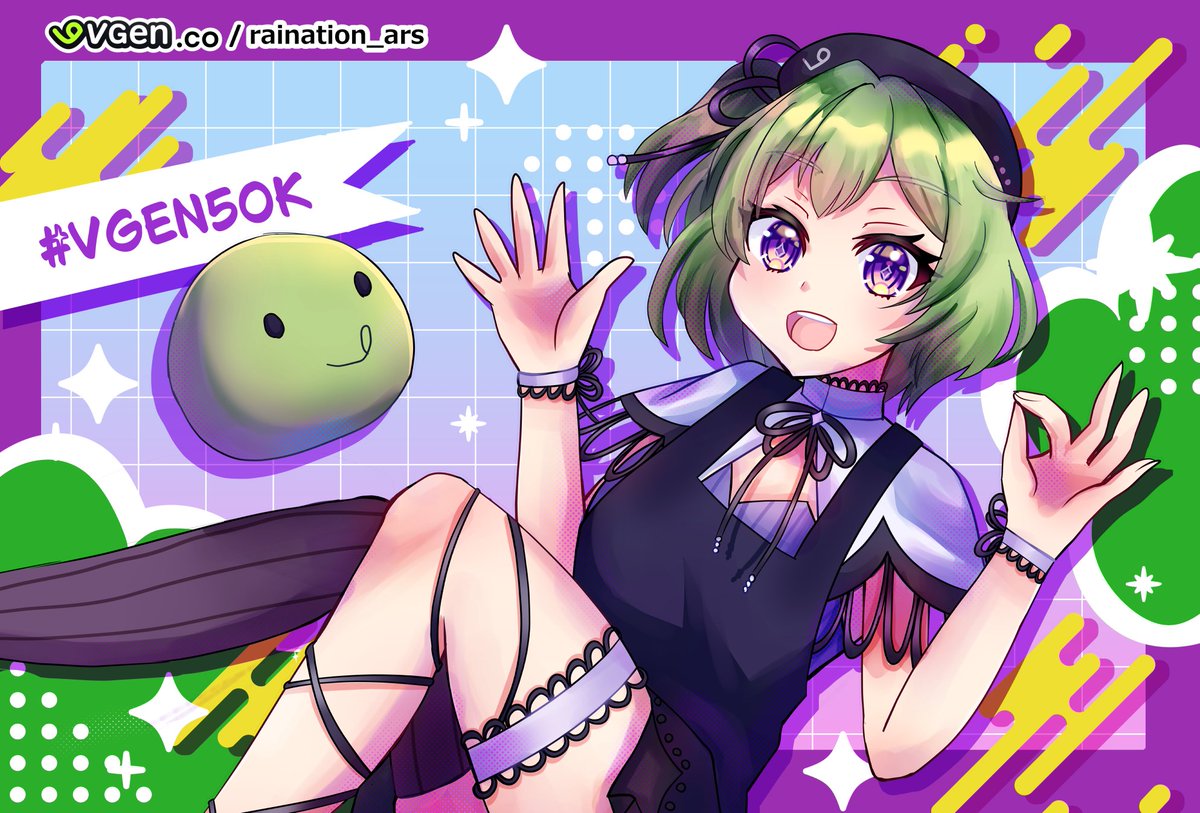 Arisa Raine🌠🪽 Illustrator VGen Comm tweet media