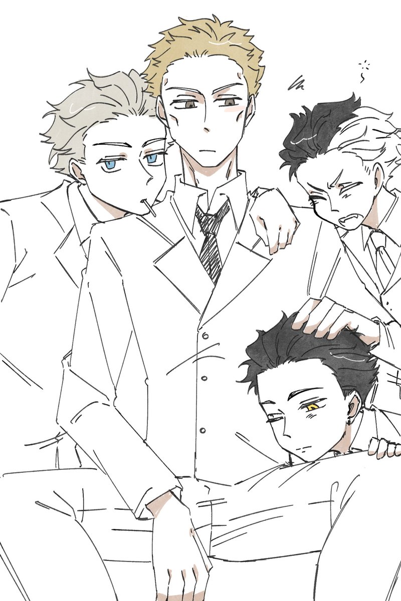 主人和他的三只猫咪