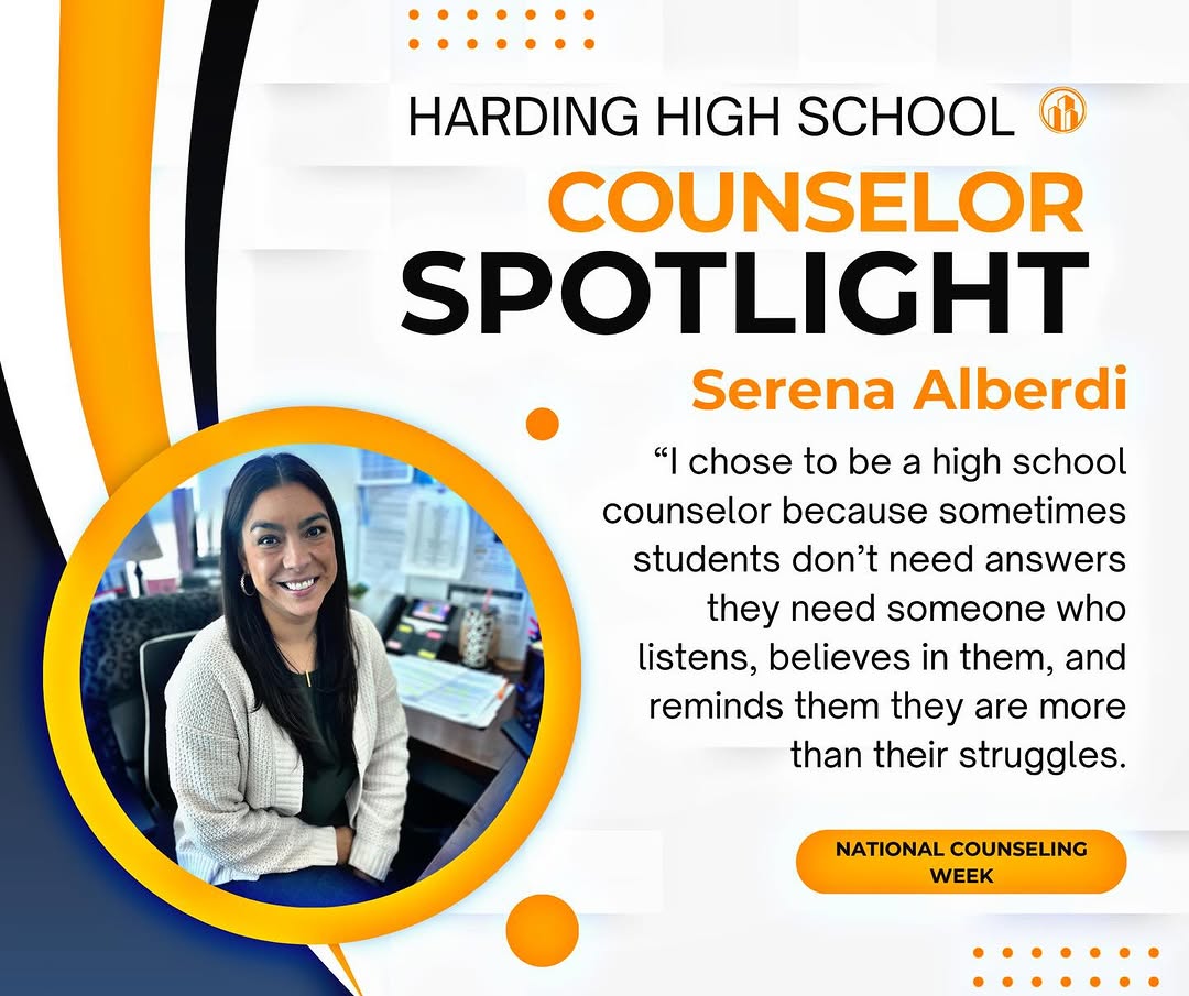 Harding High School tweet media