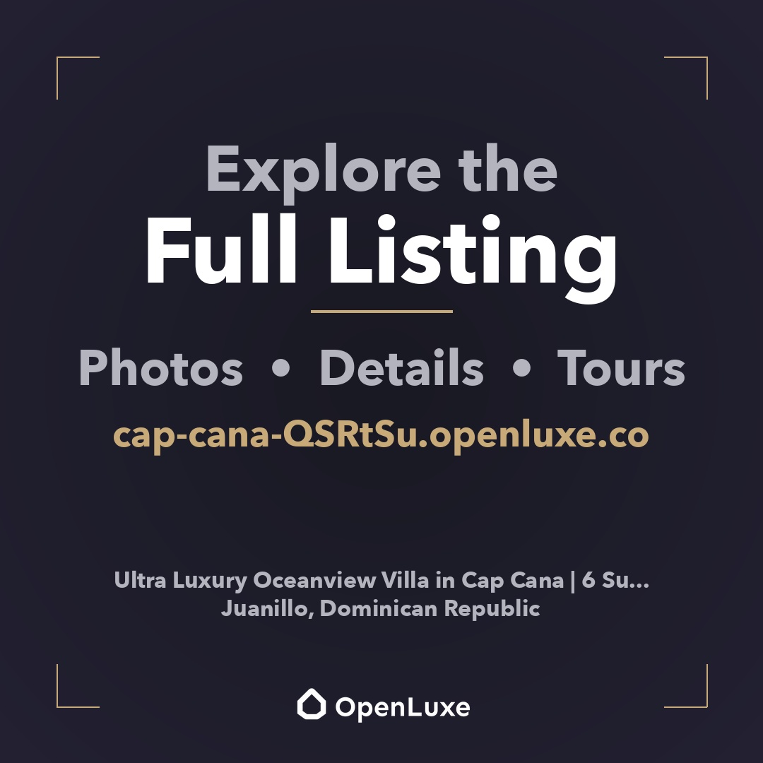 openluxeco's tweet photo. FOR SALE: Ultra Luxury Oceanview Villa in Cap Cana | 6 Suite...
$5.8M | Juanillo
6BR | 6BA
Listed by Gianina Rivas

https://t.co/5glpNZj7hy

#LuxuryRealEstate #ItalianEstate https://t.co/jeaJEgjRgS