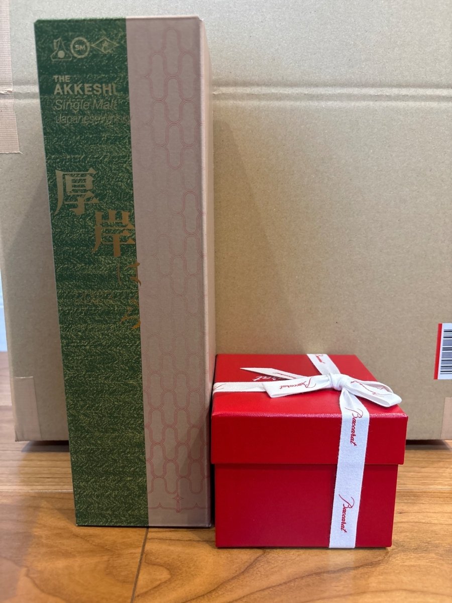 Elevate your sipping experience with the 厚岸 白露 JAL限定 バカラ