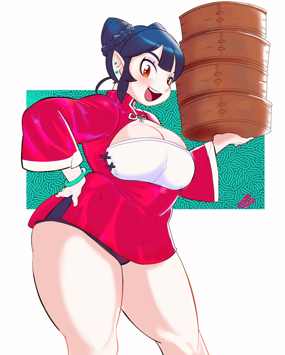 She makes the tastiest dumplings in all the land!🥟😚👌