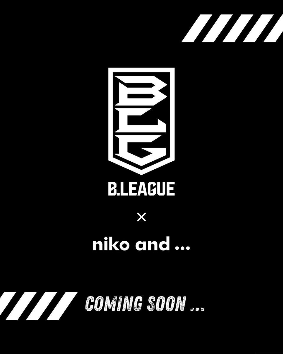 nikoand's tweet photo. ／
 B.LEAGUE ✖️ niko and ...
 coming soon ... 🏀⛹️‍♂️
＼

https://t.co/42qhyM3HKz https://t.co/miYF7IITrE