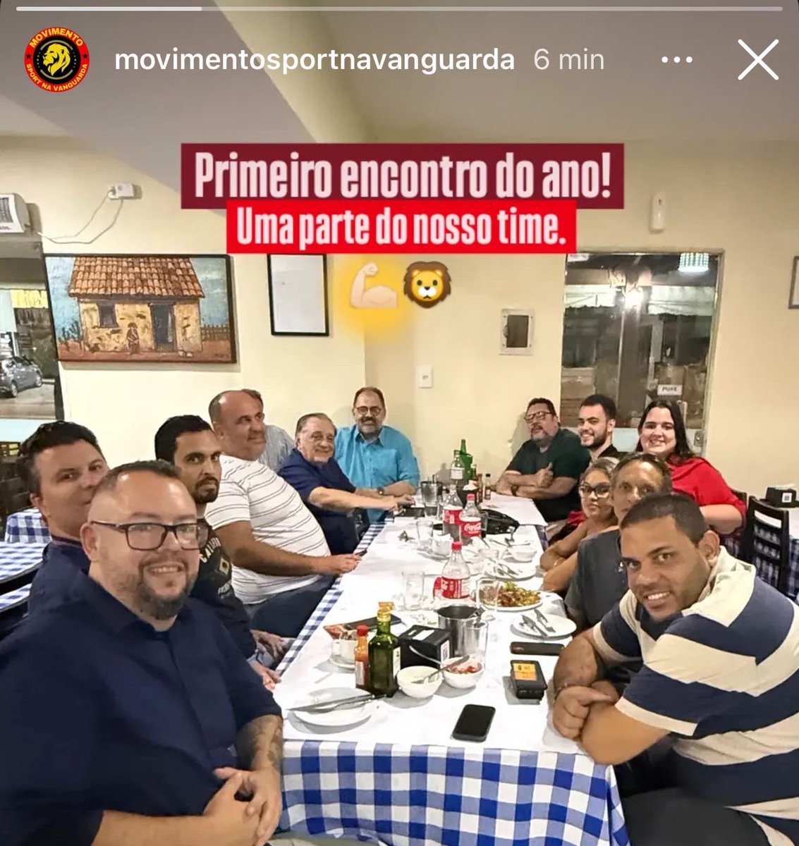 Em meio ao início de uma nova gestão, focada na reestruturação do clube em um mandato de apenas um ano, a oposição já se reúne para definir os rumos que pretende seguir em 2026. 🤔⚽️

Cabe a pergunta, qual será o planejamento traçado pela oposição atual?