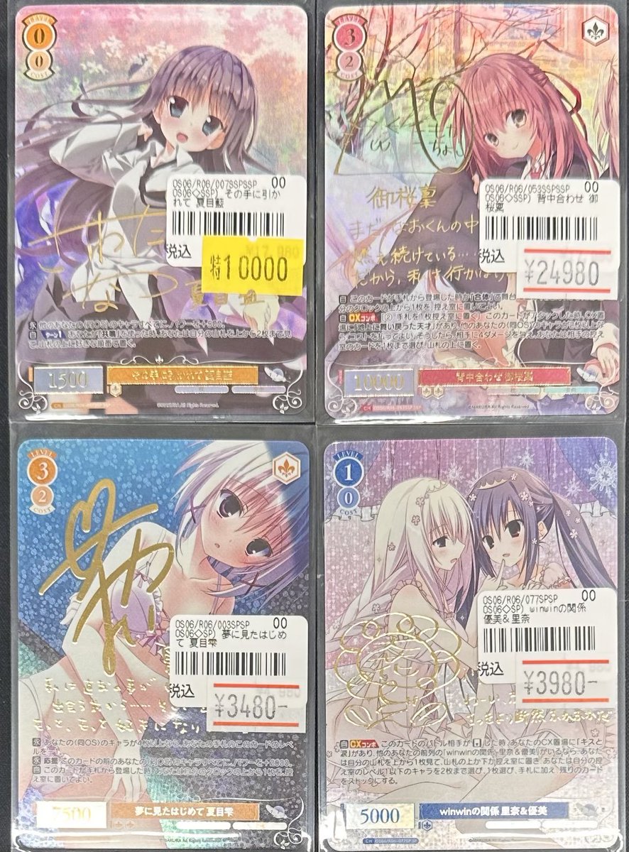 WSR/ヴァイスロゼ入荷情報】 SSP その手に引かれて 夏目藍 SSP