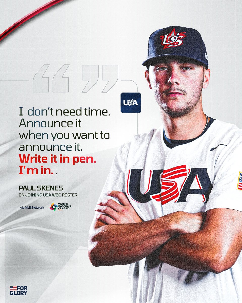 USABaseball's tweet image. Write it in pen 🖊️