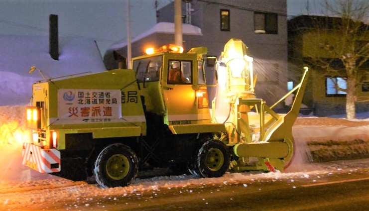 札幌市内の道路除排雪を支援します】 帯広開発建設部は、札幌市から