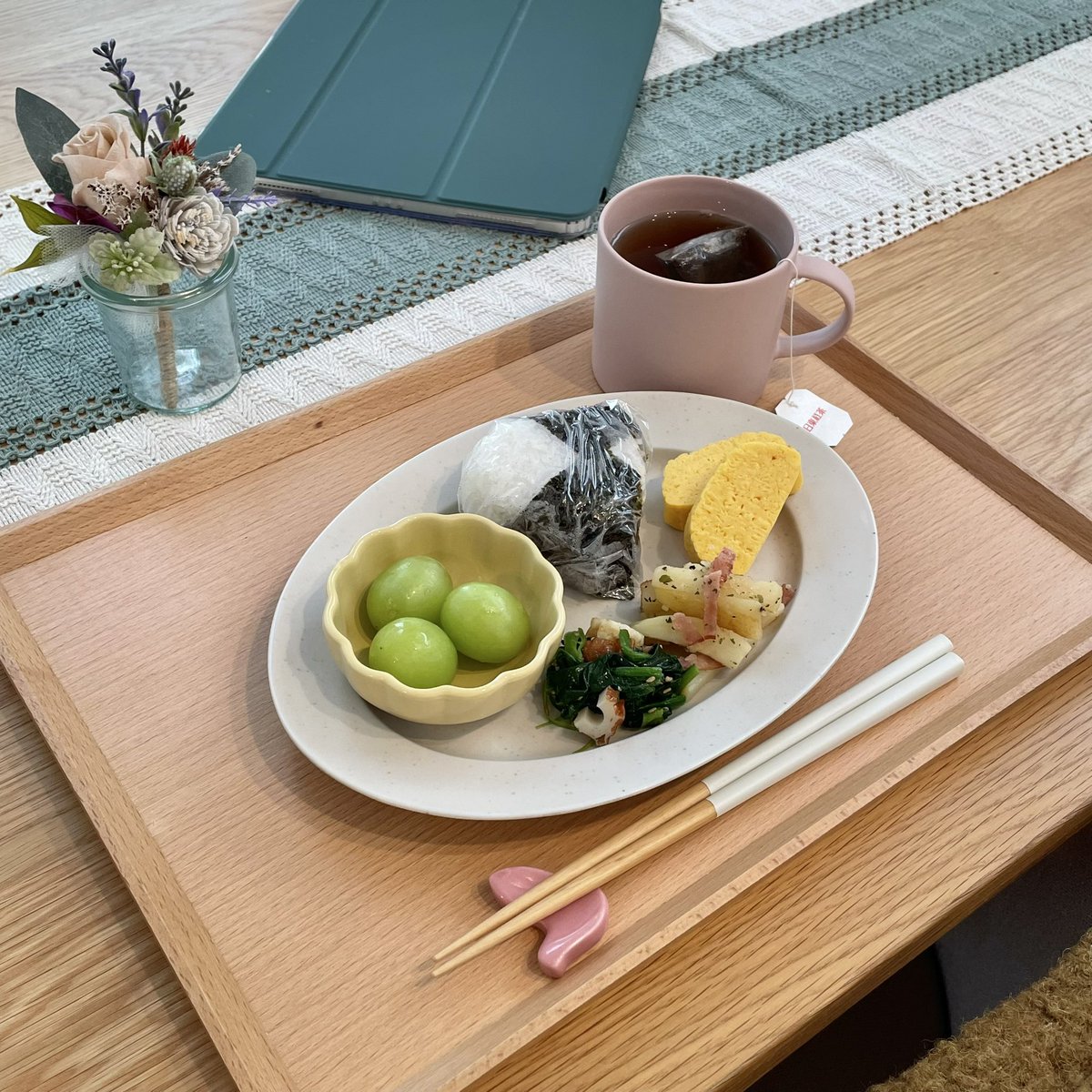 mayu_kitchen's tweet photo. 今日のわたしの残り物朝ごはん(   ᷇࿀ ᷆  )💚 https://t.co/Lf3edzWJdv