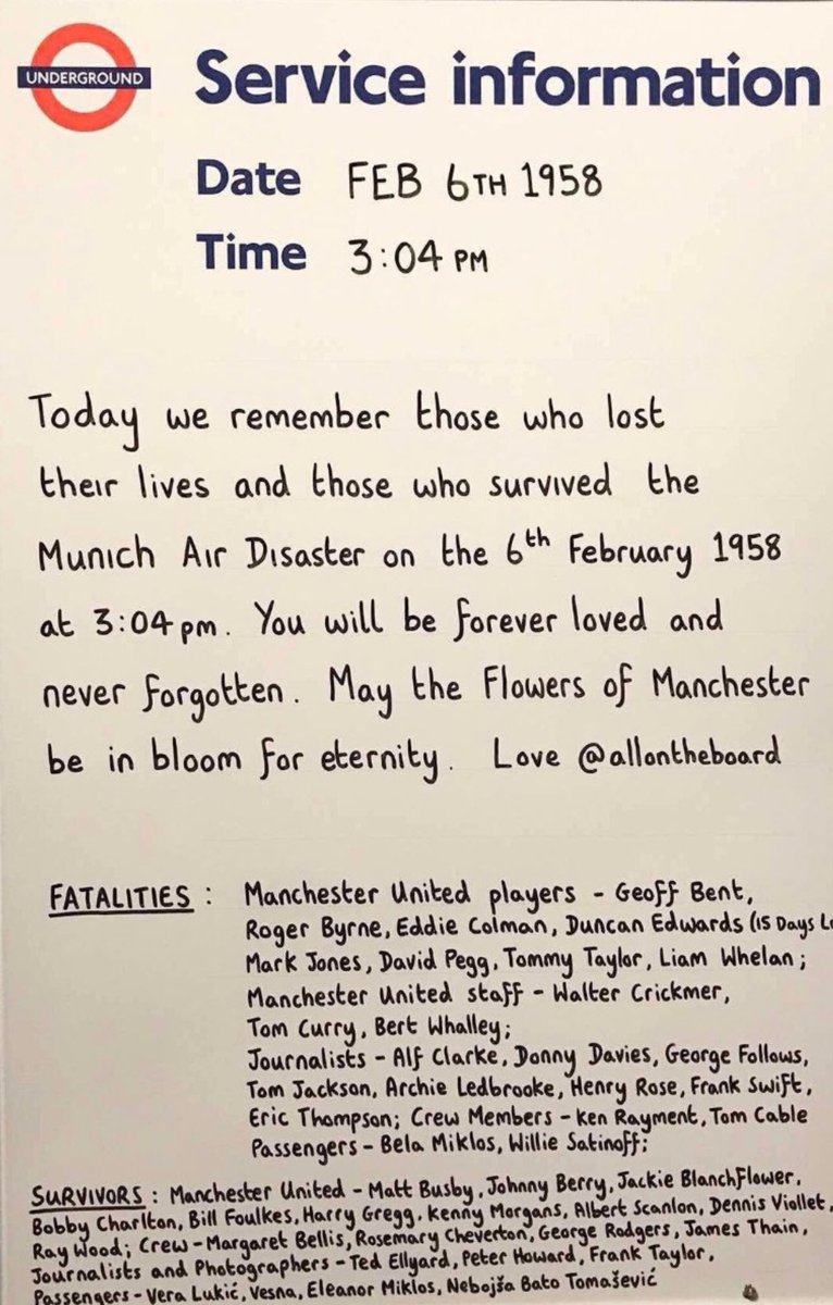 Never forgotten...
#MUFC