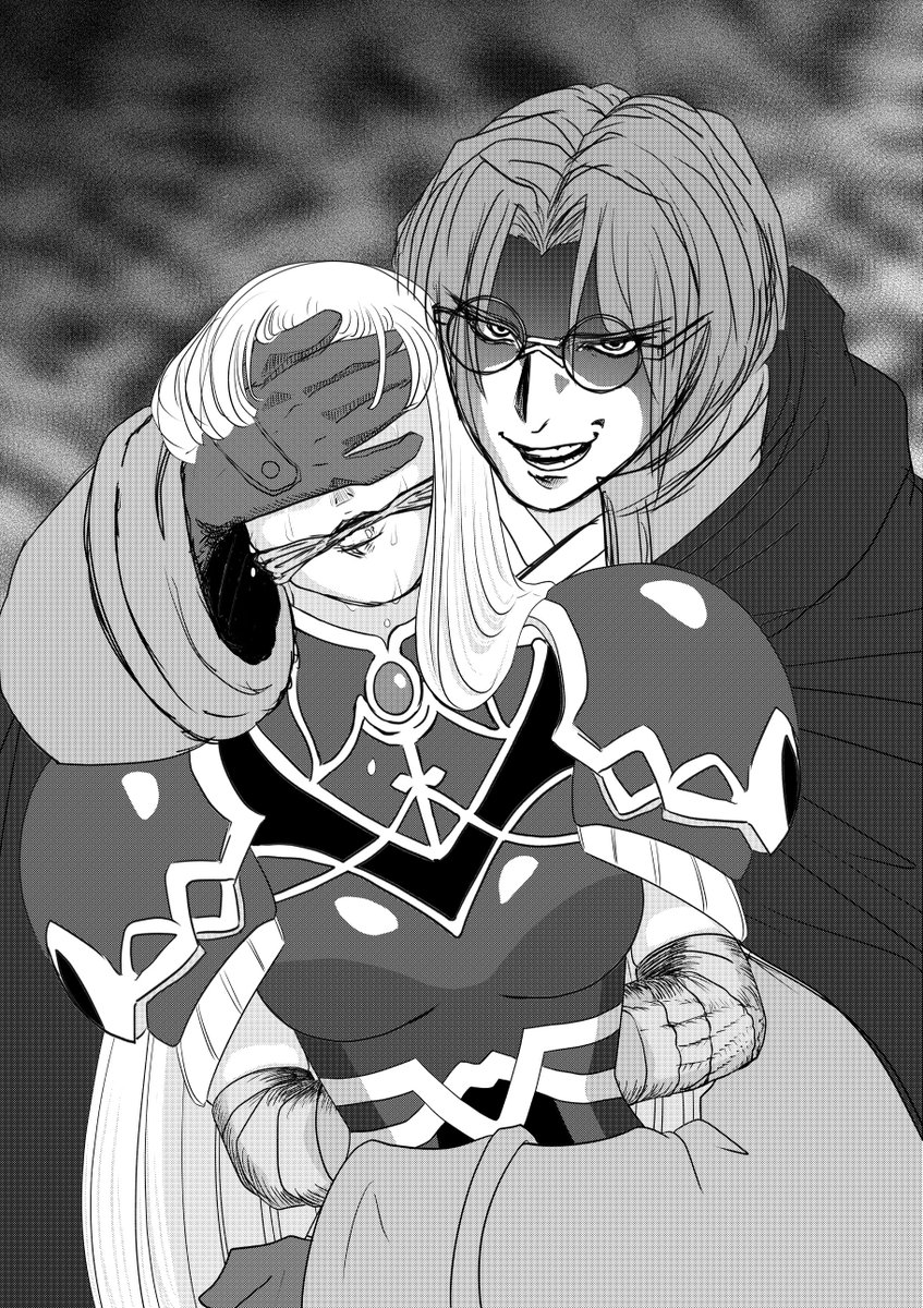 目隠しレザード描いてみました🌟
しかし!!本当に閲覧注意💦

理由
レナス目隠しされてるから意識有→大人しく目隠しされる訳なし→縛られてる→前で手首縛りの方が絵になる→だがガチ抵抗だから後ろ腕縛りだろう→噛みついてでも嫌がる→口封じ名称謎→泣顔お好き?
→ボカシ😭怖いもの見たさダメですよ