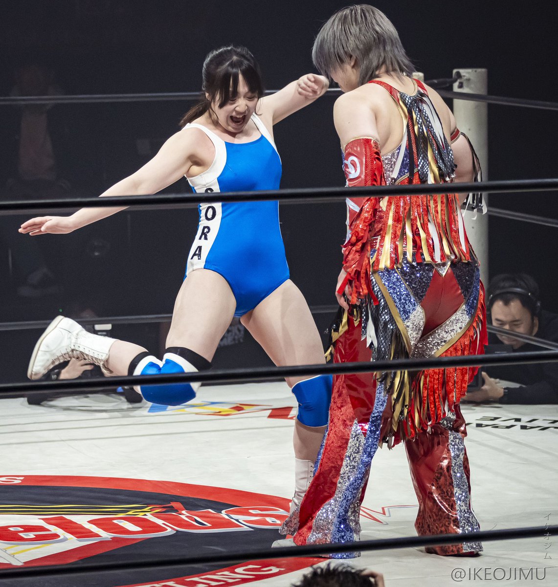 昨日は新木場大会ありがとうございました！ レガースしたまますね蹴り