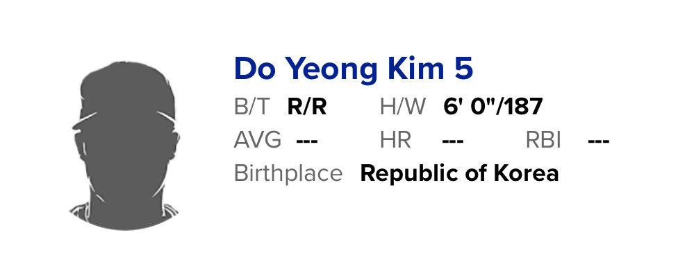 김도영 WBC 국대 배번 5번