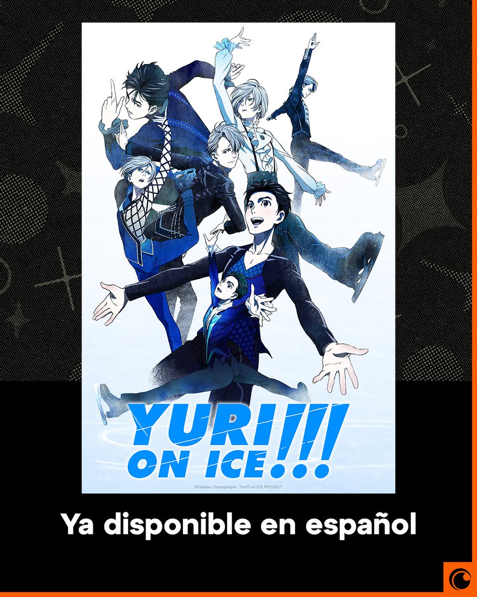 crunchyroll_la's tweet image. Ha llegado el momento de regresar a la pista ⛸️❄️

Preparen sus corazones porque Yuri!!! on ICE llega en ESPAÑOL con toda la emoción, intensidad y pasión que marcaron a este anime inolvidable. 

MÁS INFO: got.cr/YurionICED-XLA