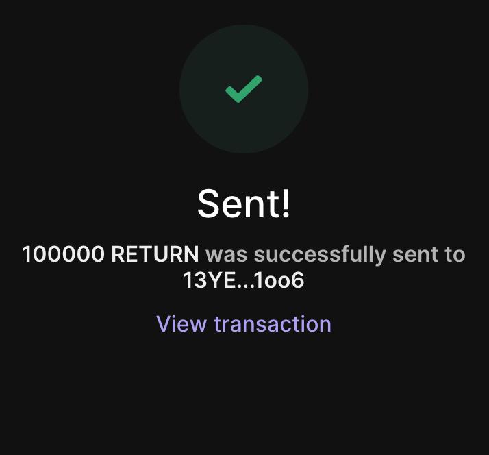 ReturnColony's tweet image. At some point, they will all $RETURN.

We have airdropped some $PENGUIN top-holders. ✅

It's time for them to return to their colony,

13YEwzSvUYBgt8CwytNVZTTUbEoYY5EMXarFeK8Y1oo6
AiP8tq49UWvxwXD1NeVuW8psUGcMtoHcYJ9sNqXoEQaY
FL4j8EEMAPUjrvASnqX7VdpWZJji1LFsAxwojhpueUYt