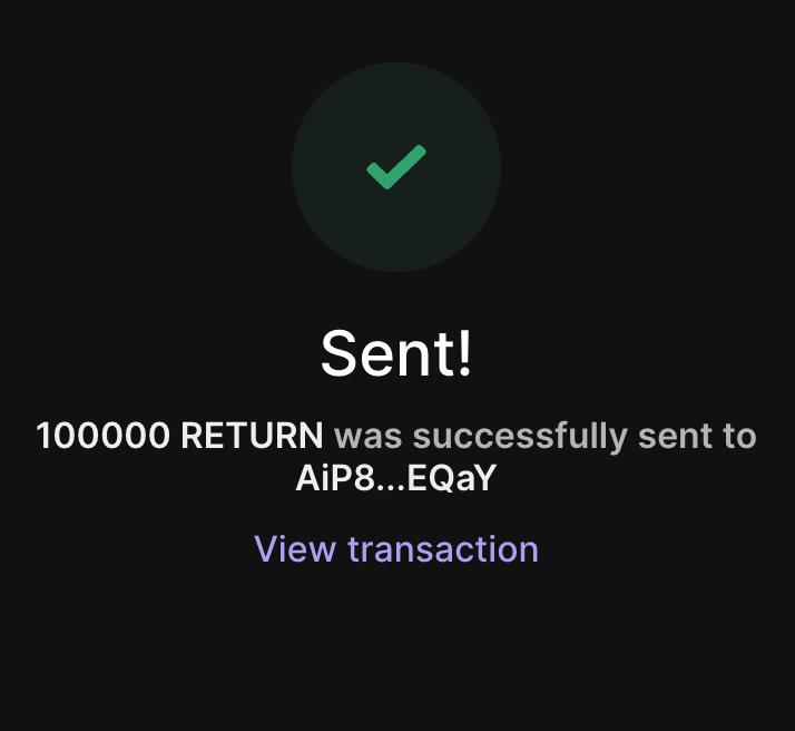ReturnColony's tweet image. At some point, they will all $RETURN.

We have airdropped some $PENGUIN top-holders. ✅

It's time for them to return to their colony,

13YEwzSvUYBgt8CwytNVZTTUbEoYY5EMXarFeK8Y1oo6
AiP8tq49UWvxwXD1NeVuW8psUGcMtoHcYJ9sNqXoEQaY
FL4j8EEMAPUjrvASnqX7VdpWZJji1LFsAxwojhpueUYt