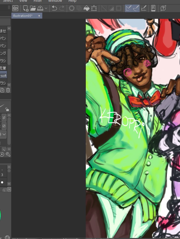 my boy :D #lucio #overwatch #keroppi #fanart