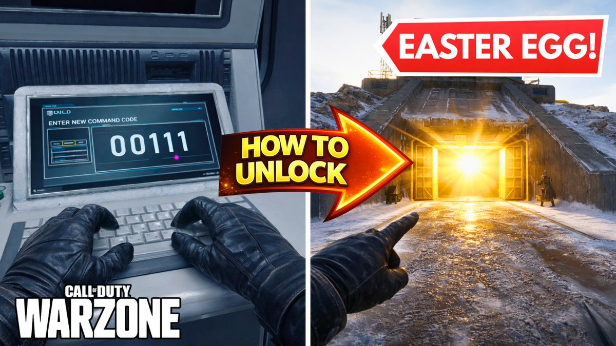 CODF2025's tweet photo. 🚨 NEW WARZONE SECRET DISCOVERED! 🚨

We solved the brand new Season 2 multi-step Easter Egg and unlocked the hidden bunker + FREE blueprint 👀🔥

👉 Watch now: https://t.co/AMLbaHWOMI

#Warzone #CallOfDuty #EasterEgg #WarzoneSecrets #Gaming #COD #Verdansk #RebirthIsland https://t.co/aSkpmurbs5