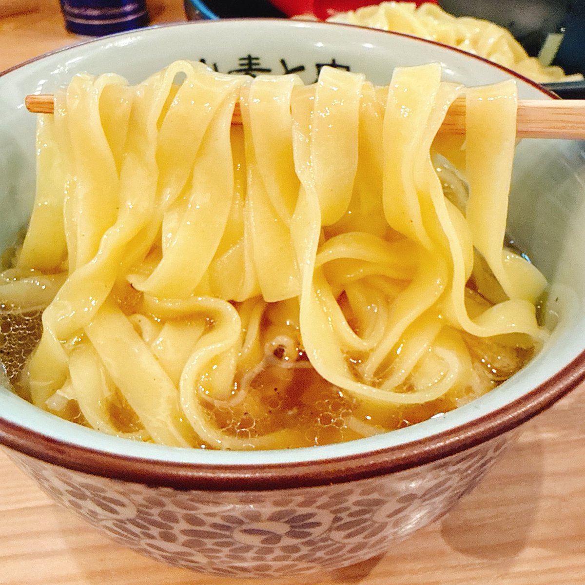 今日も最高の一杯を🤩‼️‼️‼️
写真はこくまろ塩です
 #我武者羅  #つけ麺  #menu  #新宿御苑  #ﾃｲｸｱｳﾄ  #平打ちピロピロ麺   #つけ麺日和   #あつもりok