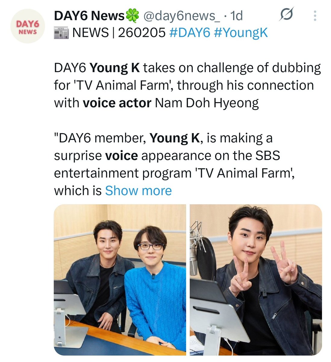 bbirongyonk's tweet photo. from failing his driving test to becoming a member of komca, voice actor, and now a member of amazing saturday. 

bawing bawi si boss youngk https://t.co/EHUmi4T2oU