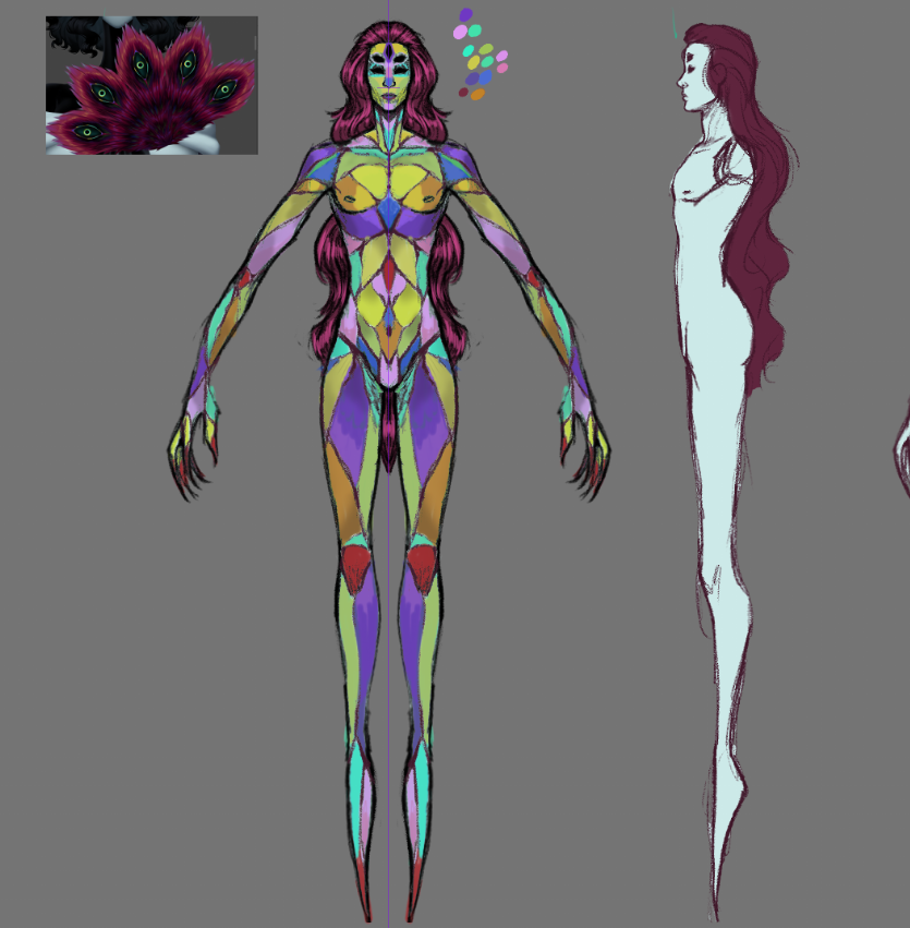 I seriously hate this.

I know this deisgn can be amazing, but its like my brain cant wrap around the colors and the combinaion of pieces.

I really hate it.

#WIP #art #Sketches