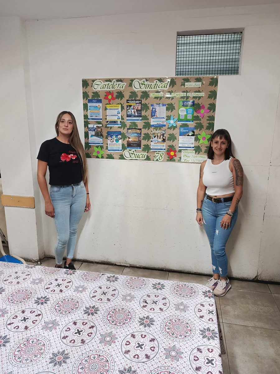 VaneRamos1402's tweet image. Inaugurando cartelera con beneficios que brinda nuestro sindicato para coto sucursal 78 y coto 220!! Los compañeros felices de poder gozar de tantos beneficios @CarlosPerezSEC @BuffonePablo @DanielOveja siempre dando lo mejor 💙💪