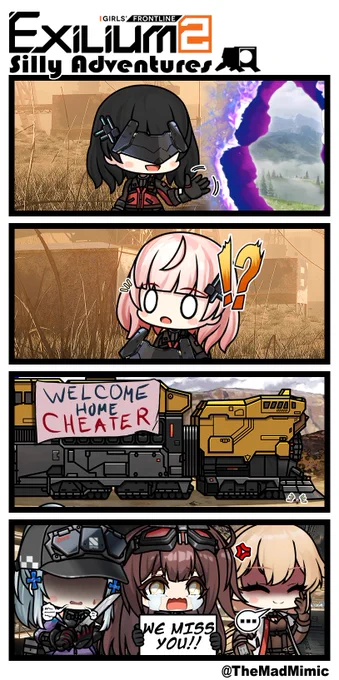 GFL2: Silly Adventures -  Skipping Gunsmoke

#GFL2Exilium #Endfield 