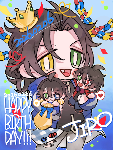 y_yynii6's tweet photo. じろー㊗🎁✨
おめでとう🥳❤️💙💛

#山田二郎誕生祭2026
#山田二郎生誕祭2026 https://t.co/XgXNwvtWRD