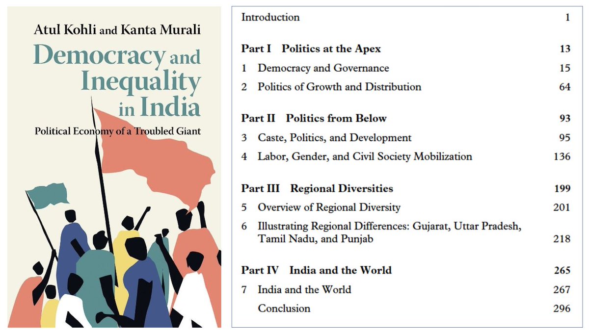 GerardoMunck's tweet image. Un libro nuevo sobre la India

Este libro de @CUP_PoliSci por Kohli y Murali discute la política en la India desde la década de 1990. Argumenta que la creciente desigualdad de ingresos está contribuyendo a la erosión de la democracia en la India.

cambridge.org/us/universityp…