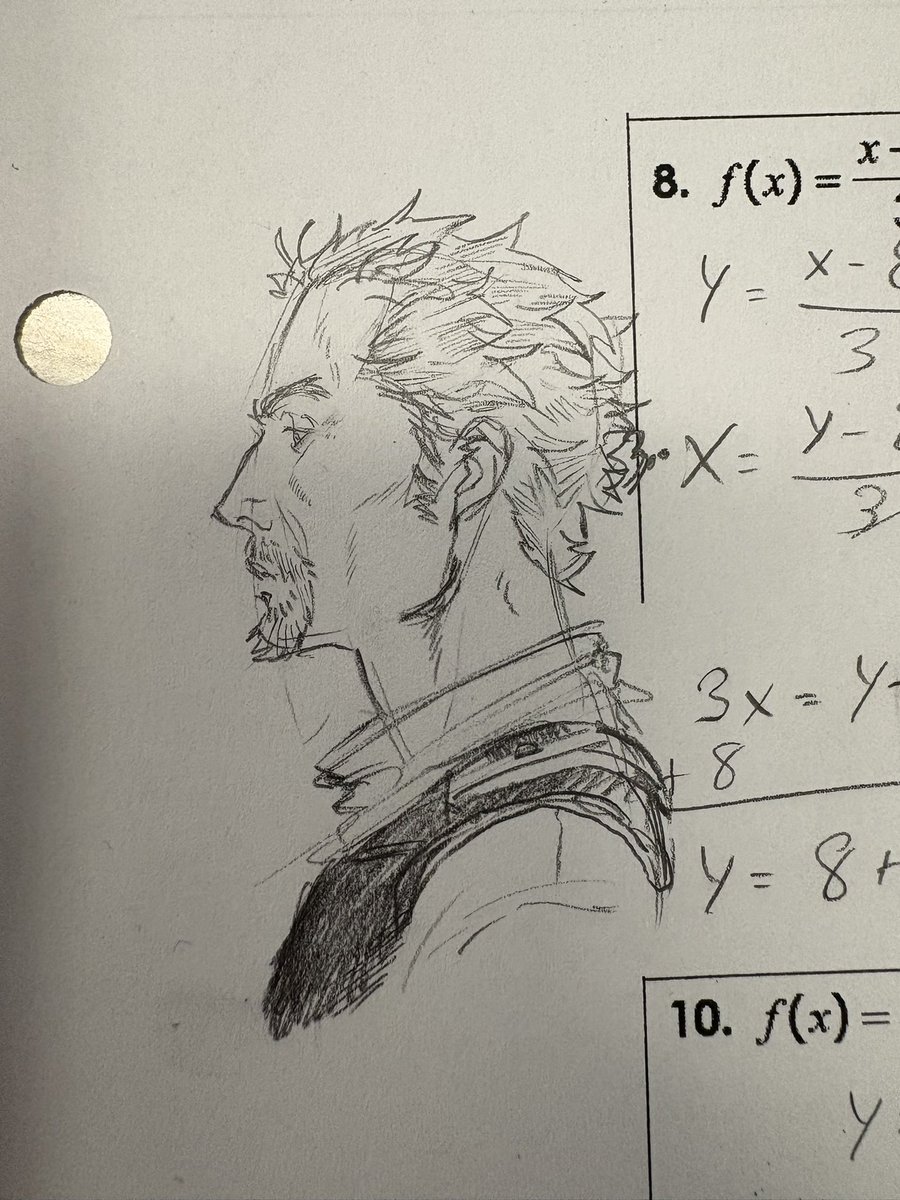 ferociousfart36's tweet photo. Askeladd doodles I made in class #VINLAND_SAGA https://t.co/Xtkx6Q9A8U