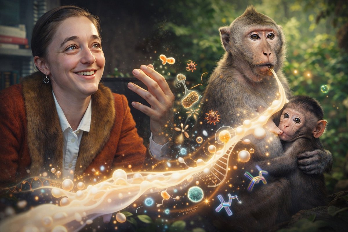 คุณเคยสงสัยไหมว่า ทำไมธรรมชาติถึงออกแบบให้สัตว์เลี้ยงลูกด้วยนม (รวมถึงมนุษย์) ต้องใช้พลังงานมหาศาลเพื่อผลิตน้ำนม? 

ทำไมเราไม่เกิดมาแล้วกินอาหารอย่างอื่นได้เลย?

คำตอบของเรื่องนี้ถูกซ่อนไว้นานนับล้านปี จนกระทั่ง Katie Hinde นักมานุษยวิทยาวิวัฒนาการคนหนึ่ง