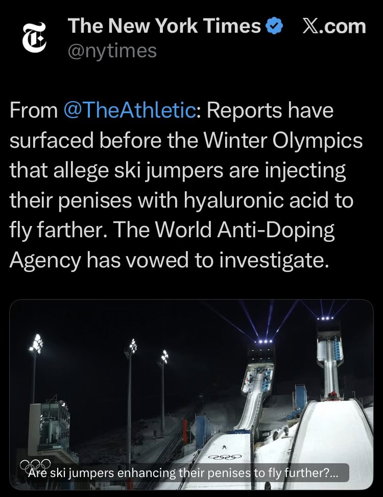 OK I no longer understand how ski jumping works