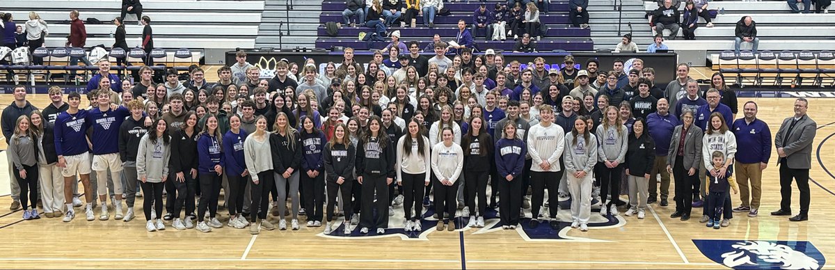 What. A. Night. Celebrated nearly 190 scholar-athletes tonight. Proud of the commitment to excellence in the classroom <a href="/WinonaStateATH/">Winona State Warriors</a> 🙌🏼 SMART AND STRONG 😤 #GraduateChampions #WinWinona