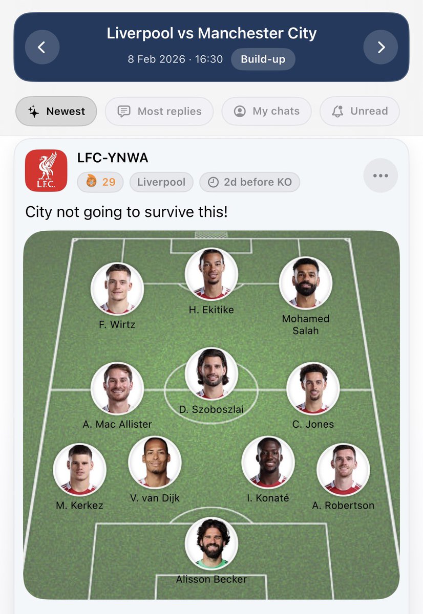 MatchChatApp's tweet photo. Liverpool to make headway into the top 4 this weekend?
Or City put pressure on Arsenal ๐ค๐ค๐ค
What do LFC fans want ๐ฌ
#MatchChat
#LIVMAC @premierleague @SkySportsPL https://t.co/1tRGZzhHdX