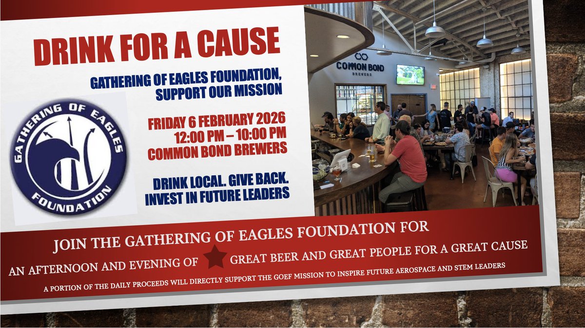 Looking forward to seeing everyone Support the Cause tomorrow from 12-10 PM at Common Bond Brewers <a href="/CommonBondBrew/">Common Bond Brewers</a> in downtown Montgomery!