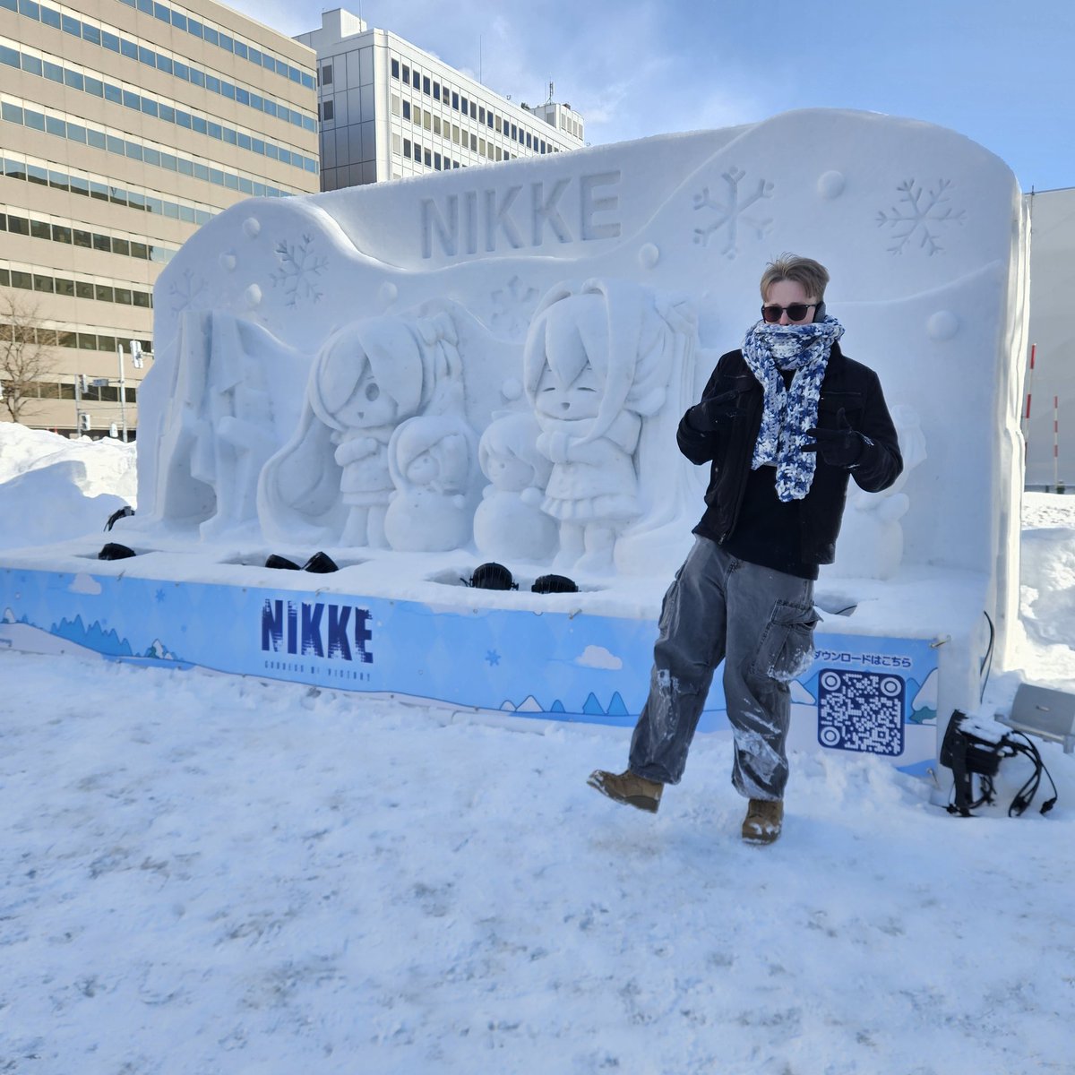 PKJab2's tweet photo. #NIKKE雪まつり2026 https://t.co/eGZpXKwcdc