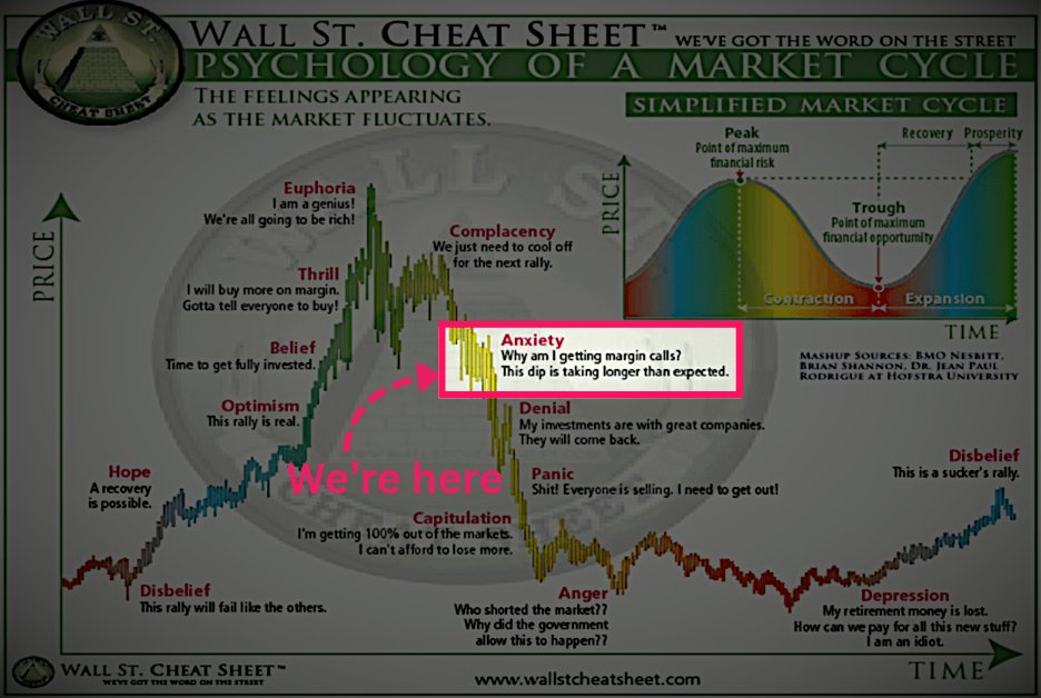 leshka_eth's tweet photo. BUTCHERING IS NOT OVER

We're in the Anxiety phase right now

Everyone expecting the bounce comes

Most won't ready for what's next

Denial → Panic → Capitulation still ahead

Just hold through the pain

You will survive, trust me https://t.co/xycp80MXoD