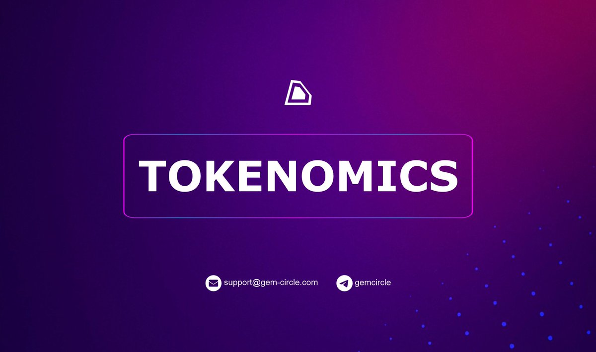 GemCircleApp's tweet image. The GemCircle Economic Engine: Tokenomics is Live 💎📊

The official GemCircle Tokenomics documentation is now live on our website. This release provides a transparent, deep-dive look into the mechanics that govern our ecosystem, ensuring that every participant understands the
