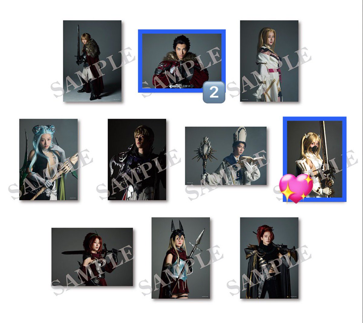 chicken_minced's tweet photo. @xxx
【交換／譲渡】
舞台 FINAL FANTASY BRAVE EXVIUS 幻影戦争 THE STAGE Ⅱ ファイルファンタジー FFBEランダムブロマイド

譲：鈴木萌花

求：定価

都内手渡し or 郵送

お気軽にお声かけください https://t.co/90y56I1Fvn