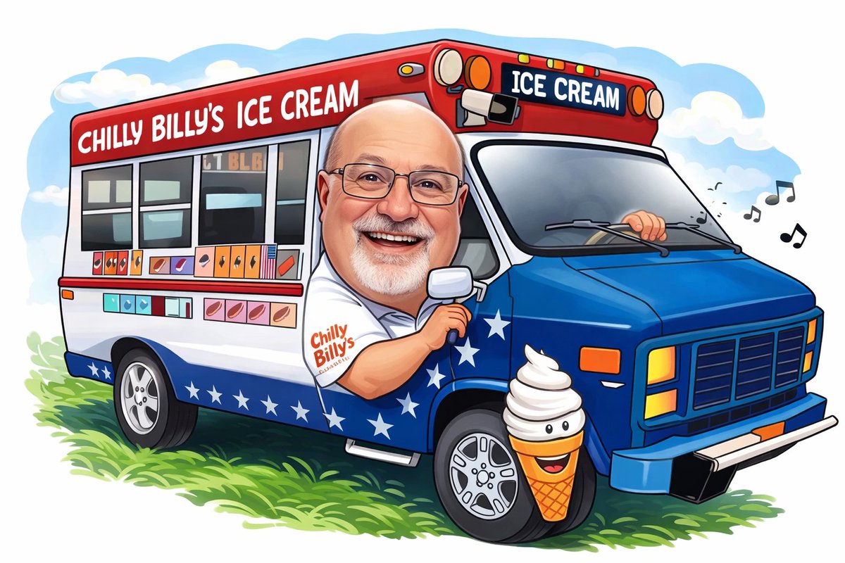 What do you think? Make a good t-shirt? Chilly Billy Merch?