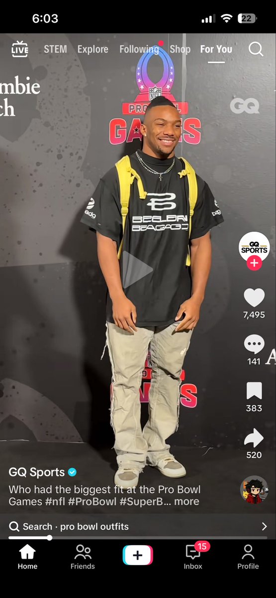 Really appreciate Bijan pulling up to the function with the enthusiasm of a kindergartener on picture day