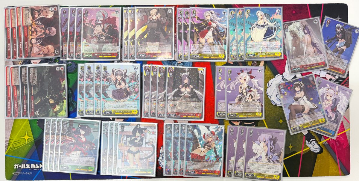 WS】アズールレーン優勝デッキレシピ(タッチ松本店＠トレカイベント