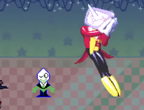 i can't get over the fact he could only mask around tenna for 1 second before dropping it