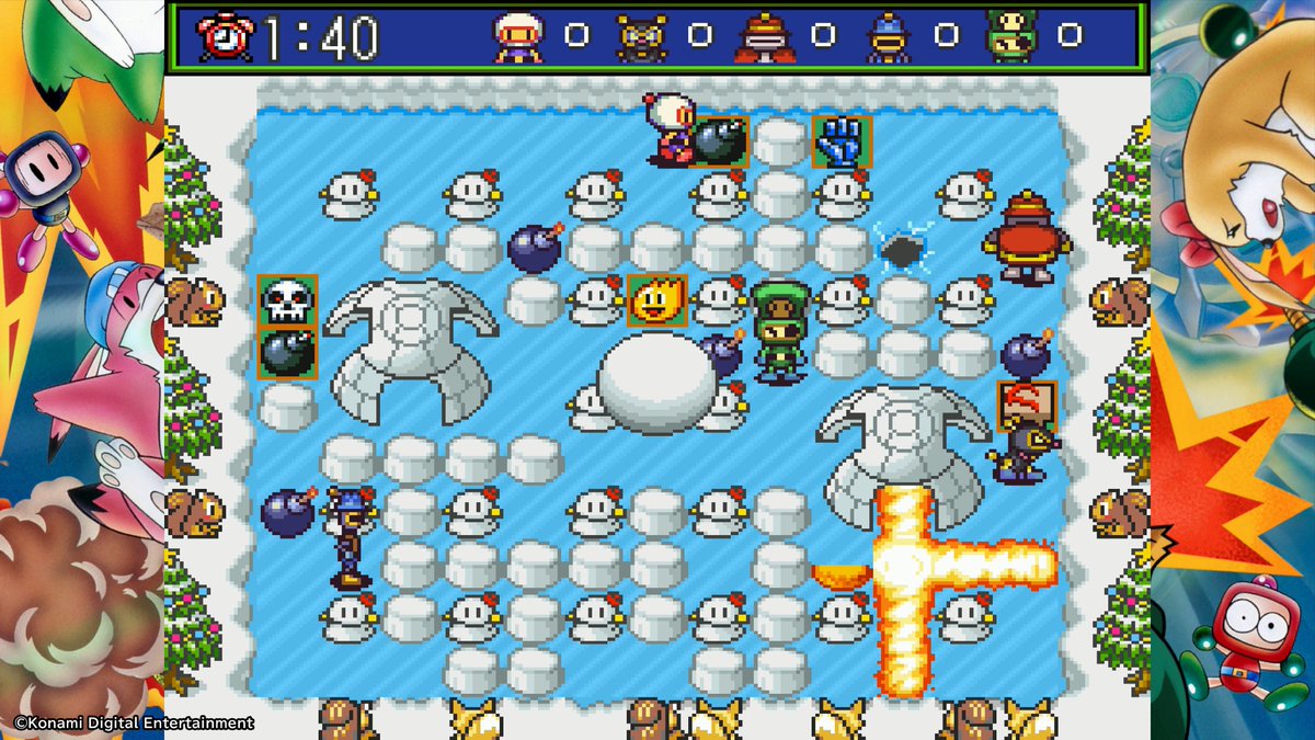 Coming to Nintendo Switch 2 / Nintendo Switch / PlayStation 5 Super Bomberman Collection launches on August 27, 2026!💣💥

This ultimate collection brings together 5 classic Super Bomberman titles released between 1993-1997, plus the original Bomberman (1985) and Bomberman II