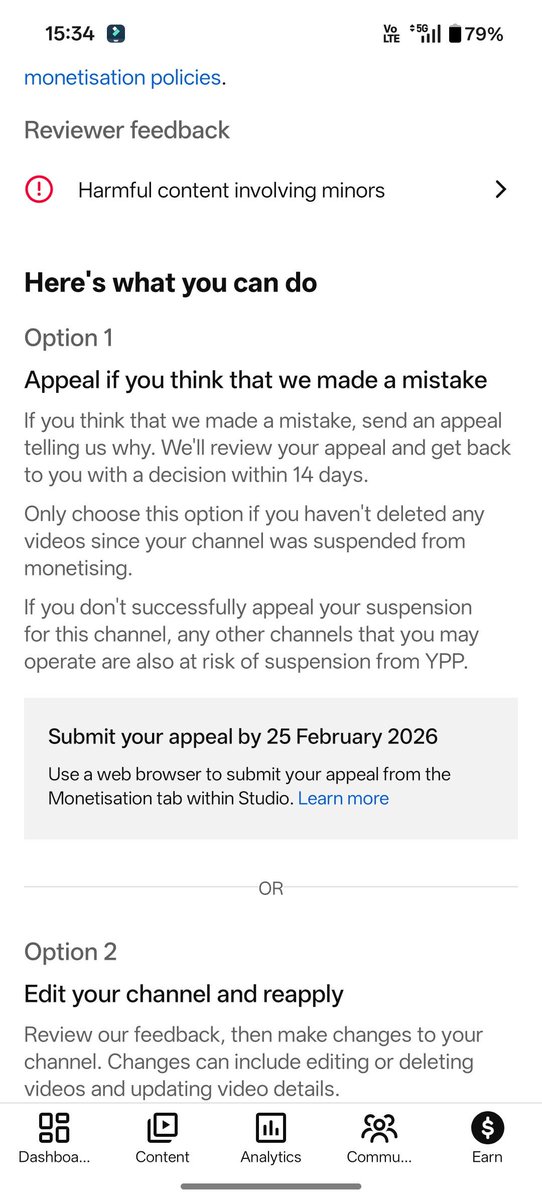 Ghazanfarr7860's tweet photo. @TeamYouTube @YouTubeCreators 
With humbly request. We all are hit by same flag at once,. We all are aware of the importance of Guidelines and all follow them properly. We as an community ask for proper Human Review instead of a AI automated response. Please assign human on case! https://t.co/VJEwZ4q4sz