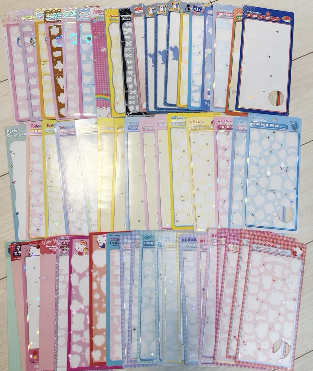 misakimitama___'s tweet photo. 一生懸命集めた宝物🌈✨
ボンボンドロップシール
うるちゅるポップシール
プチドロップシールのコレクション𓂃🎀𓈒𓏸
台紙も可愛いから残してる🫶🏻💓
毎日のようにシルパトして
まじシールヤンキーだわ😑 https://t.co/3oG9ovKtyj