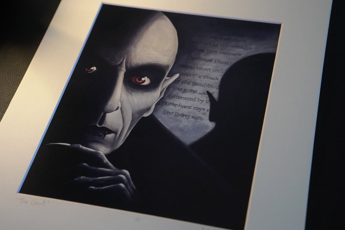 AwkwardArsic's tweet photo. To a new world of gods and monsters! Make sure to give @markjenkinsfineart a follow on IG if you’re interested in picking up these incredible prints! https://t.co/w42T0dQMmx