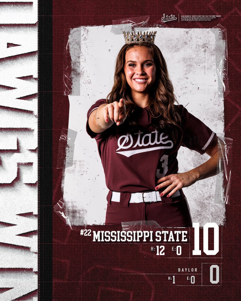 WHAT A DAWG DEBUT!

<a href="/pejagoold7/">Peja Goold</a> comes within one out of a no-hitter to begin the 2026 campaign!

#HailState
